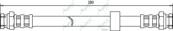 APEC BRAKING Тормозной шланг HOS3130